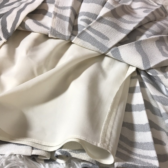 Rebecca Taylor Zebra Pleat Hem Dress - Picture 9 of 12